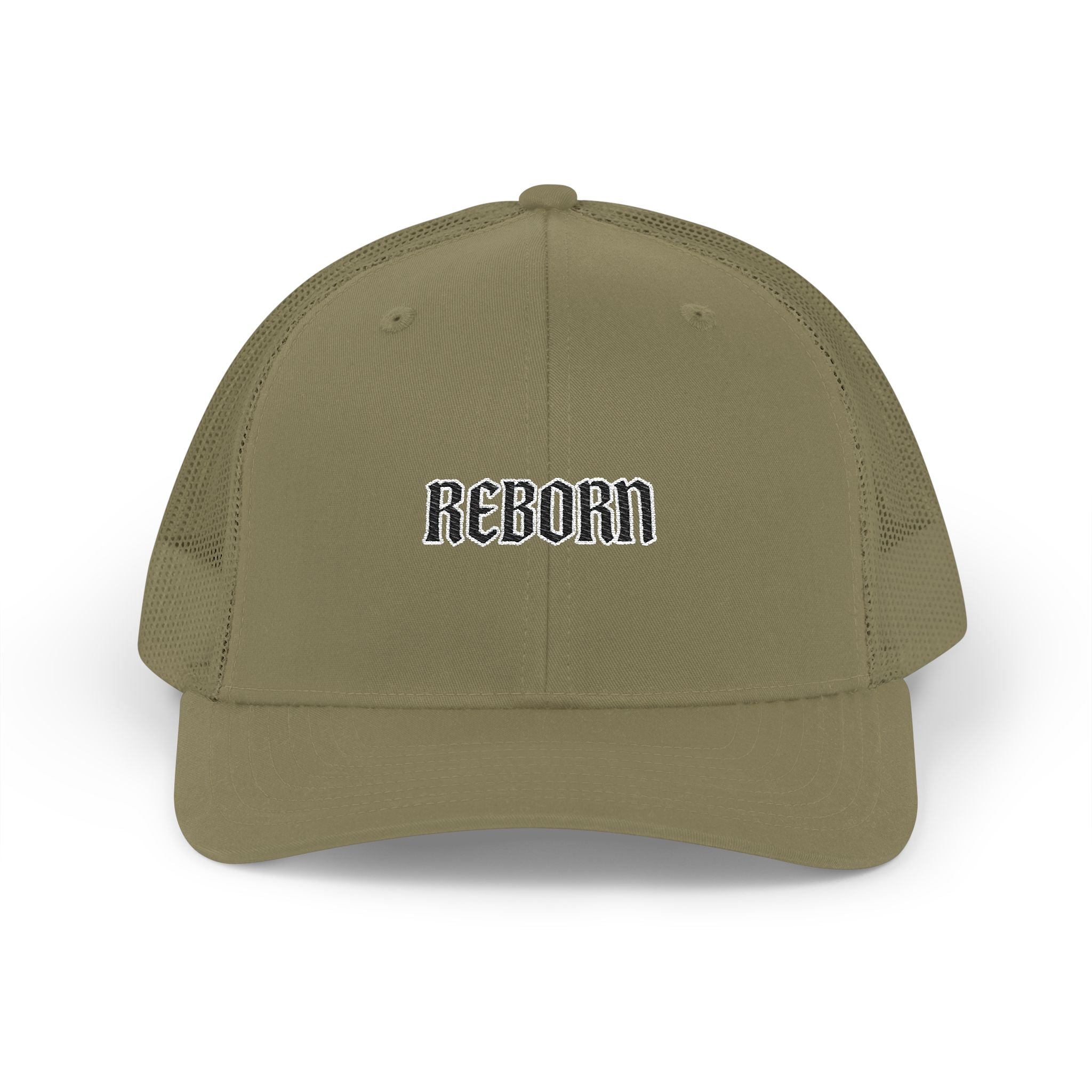 Reborn Snapback Trucker Cap - Cool Casual Headwear for Everyday Style, Adjustable Cap for Men and Women, Trendy Gift for Any Occasion