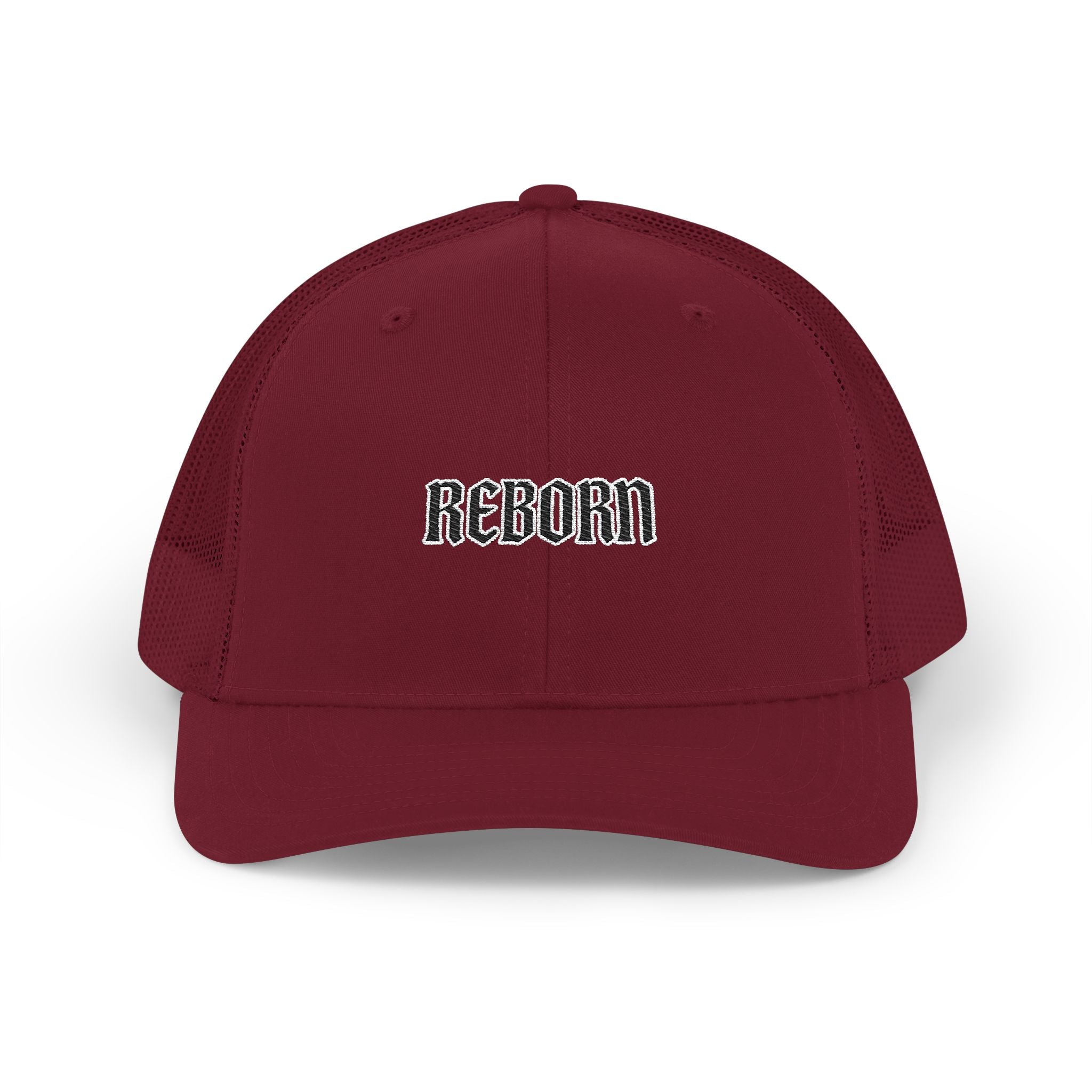 Reborn Snapback Trucker Cap - Cool Casual Headwear for Everyday Style, Adjustable Cap for Men and Women, Trendy Gift for Any Occasion