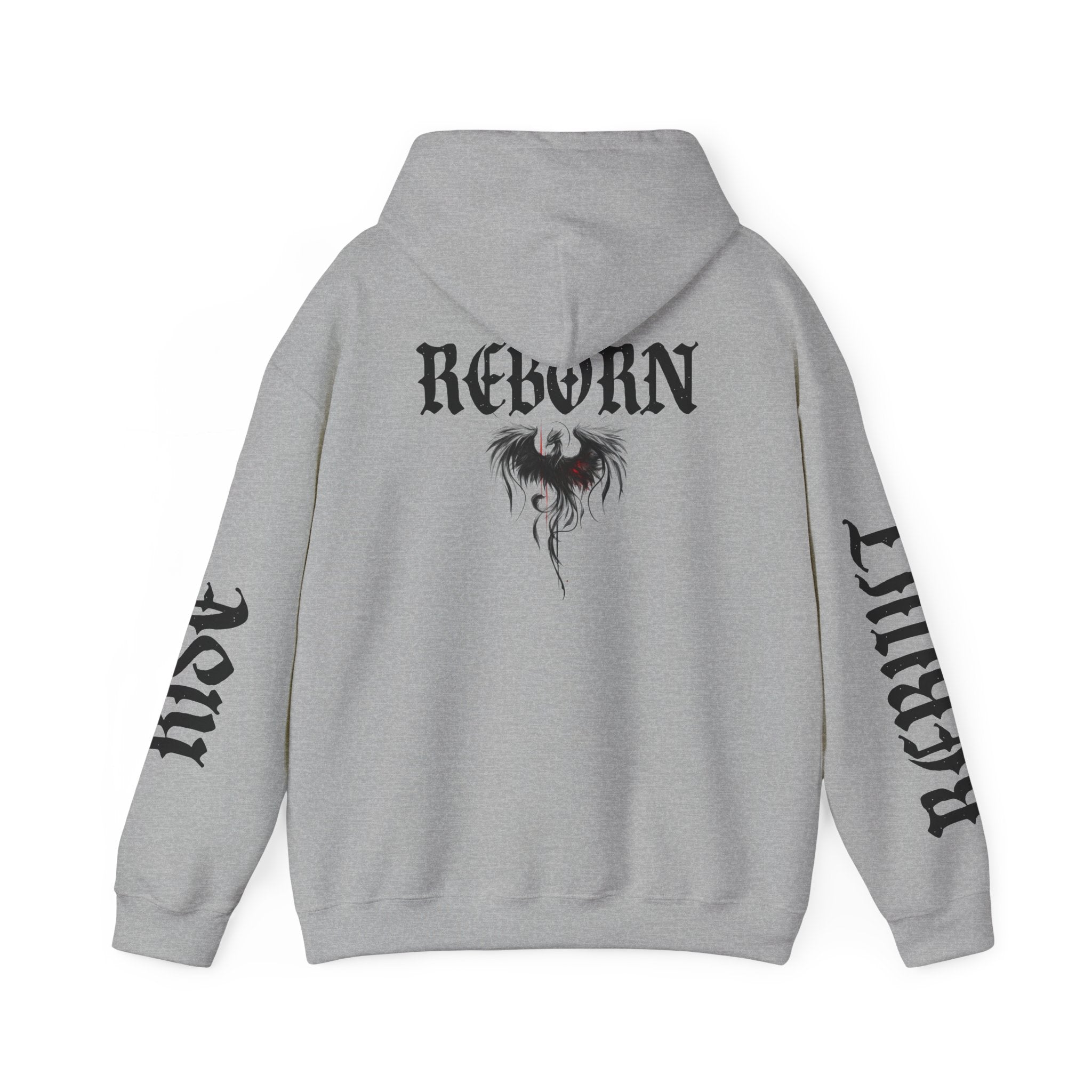 Reborn Unisex Hoodie - Phoenix Design for Bold Spirits