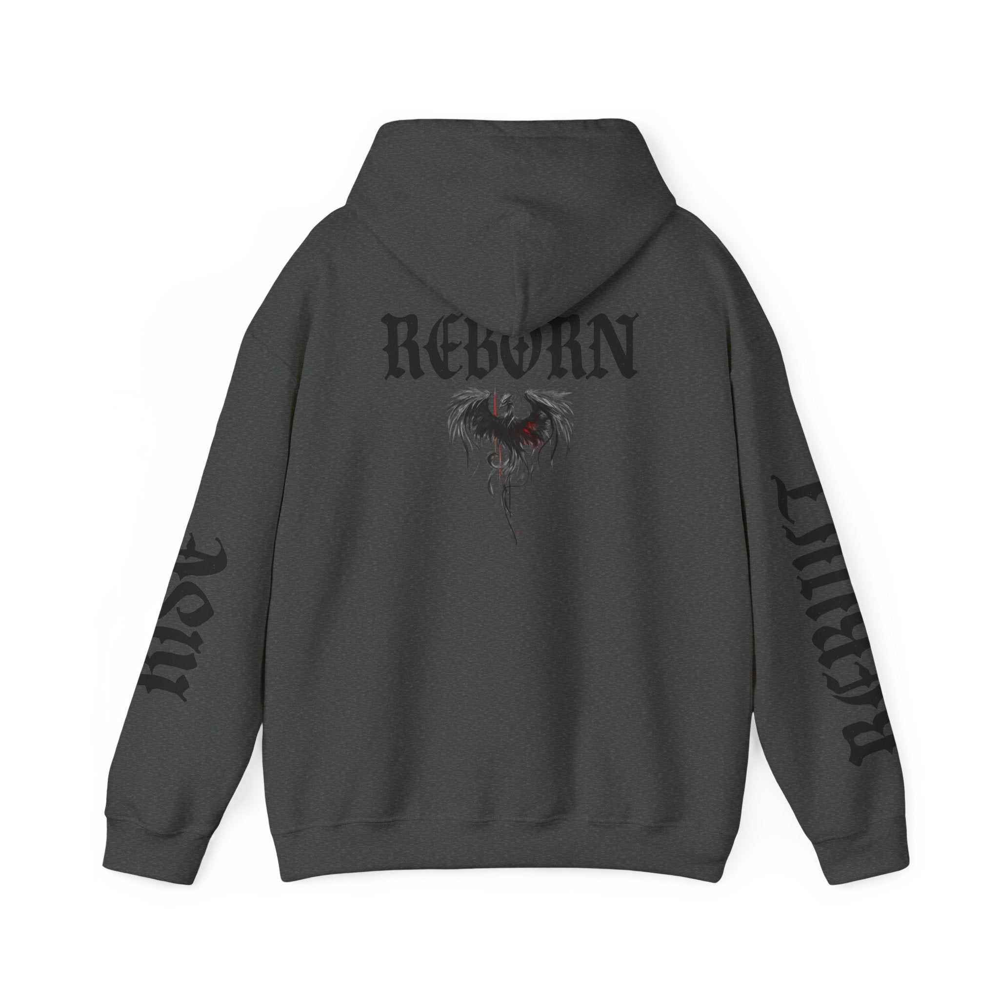 Reborn Unisex Hoodie - Phoenix Design for Bold Spirits