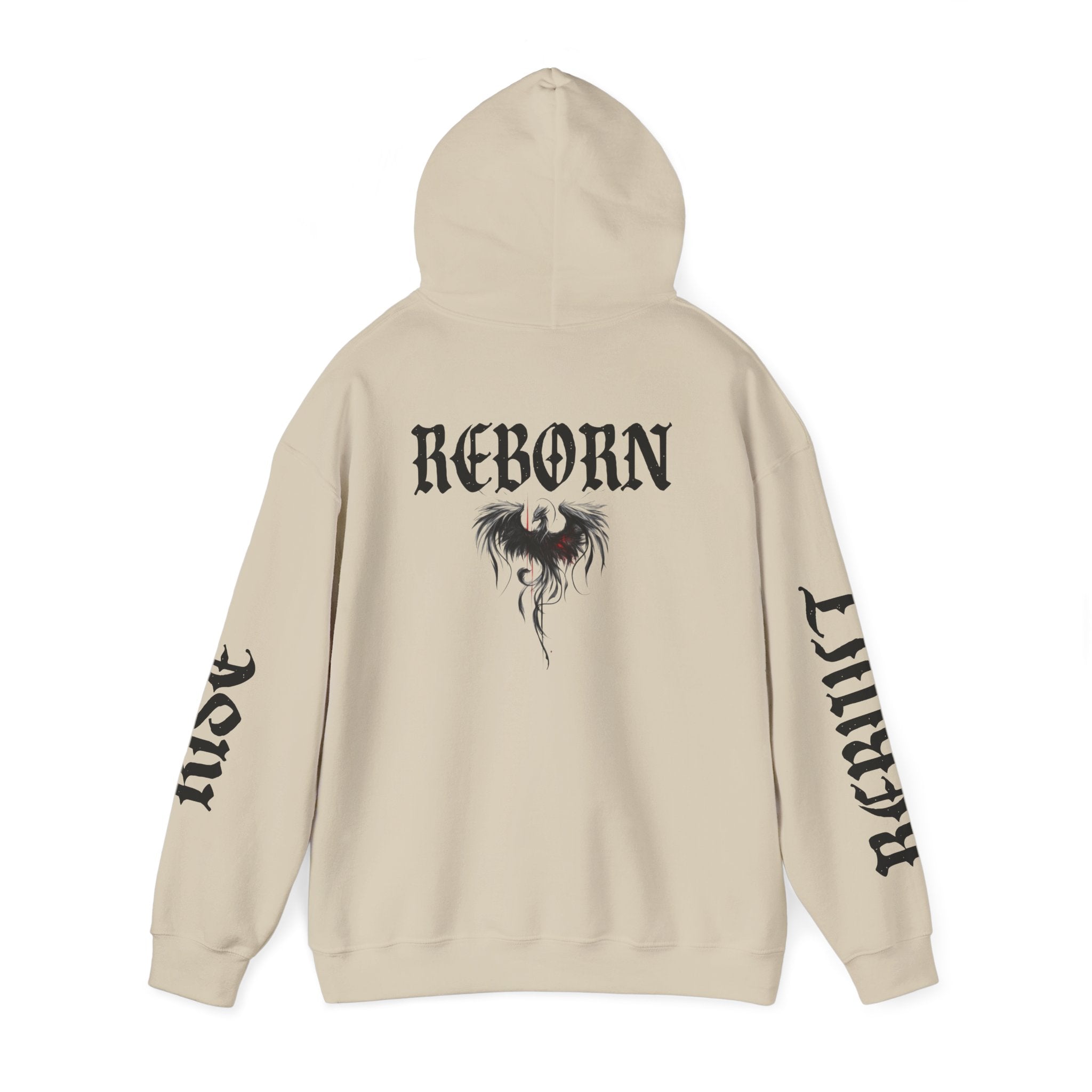 Reborn Unisex Hoodie - Phoenix Design for Bold Spirits