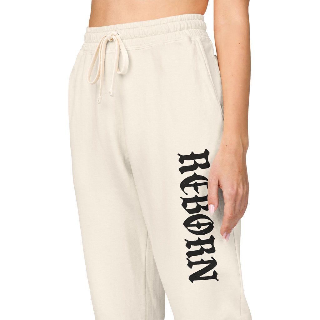 Cozy Unisex Garment-Dyed Fleece Sweatpants | Comfortable Lounge Wear, Gift Idea for Relaxation, Casual Outfits, Cozy Days, Gym and Home