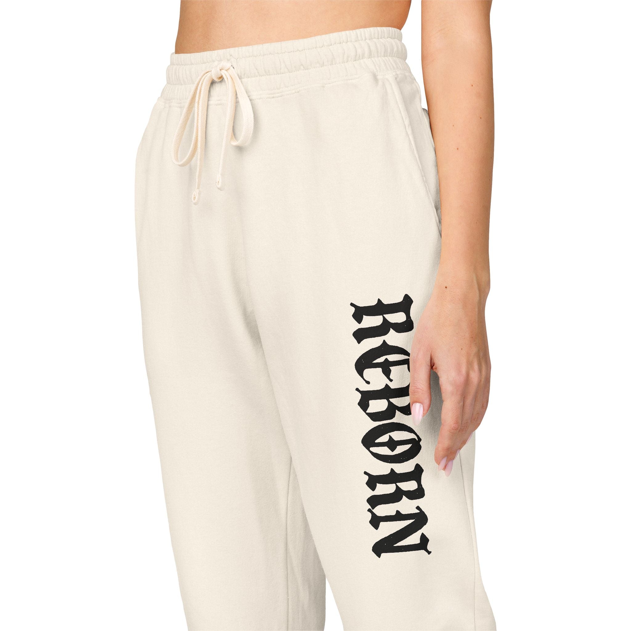 Cozy Unisex Garment-Dyed Fleece Sweatpants | Comfortable Lounge Wear, Gift Idea for Relaxation, Casual Outfits, Cozy Days, Gym and Home