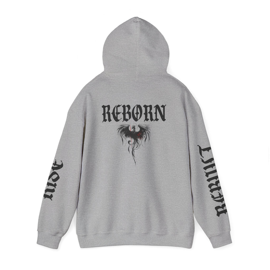Reborn Unisex Hoodie - Phoenix Design for Bold Spirits