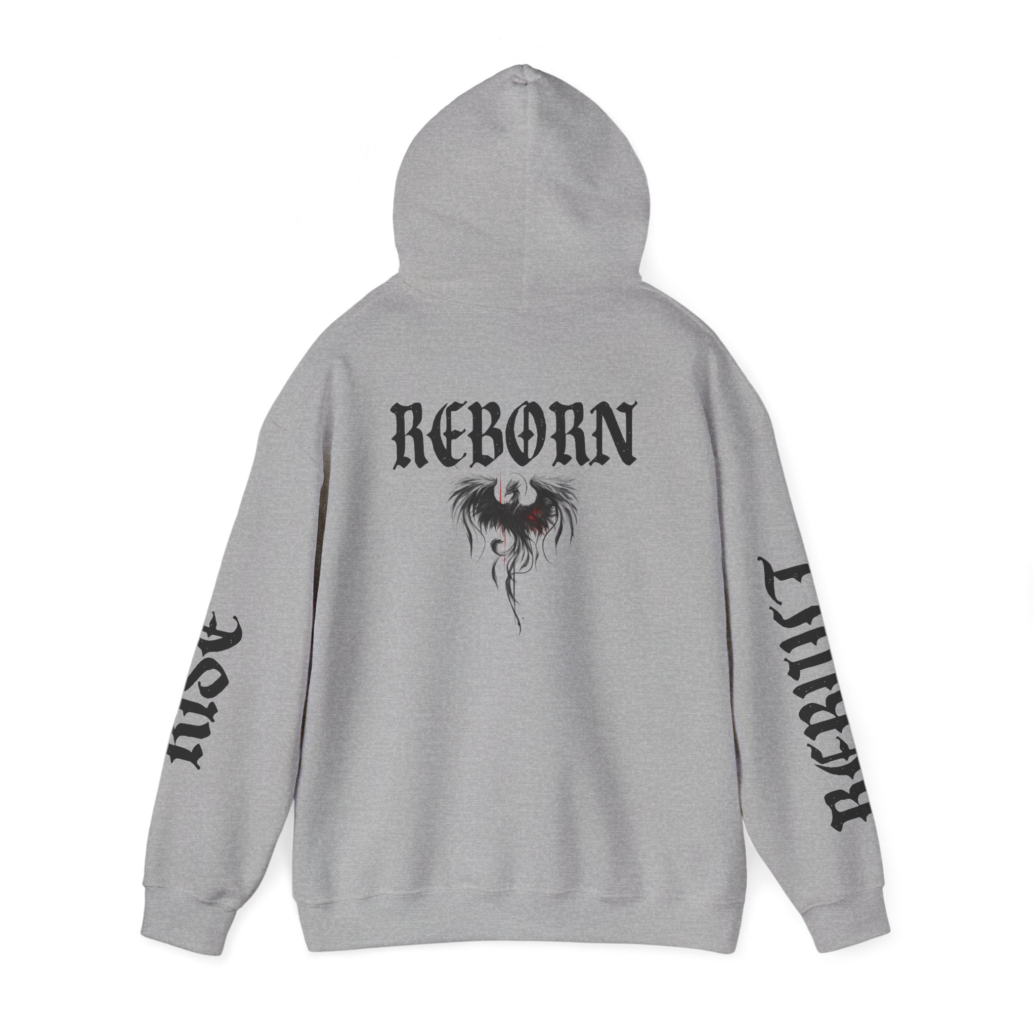 Reborn Unisex Hoodie - Phoenix Design for Bold Spirits