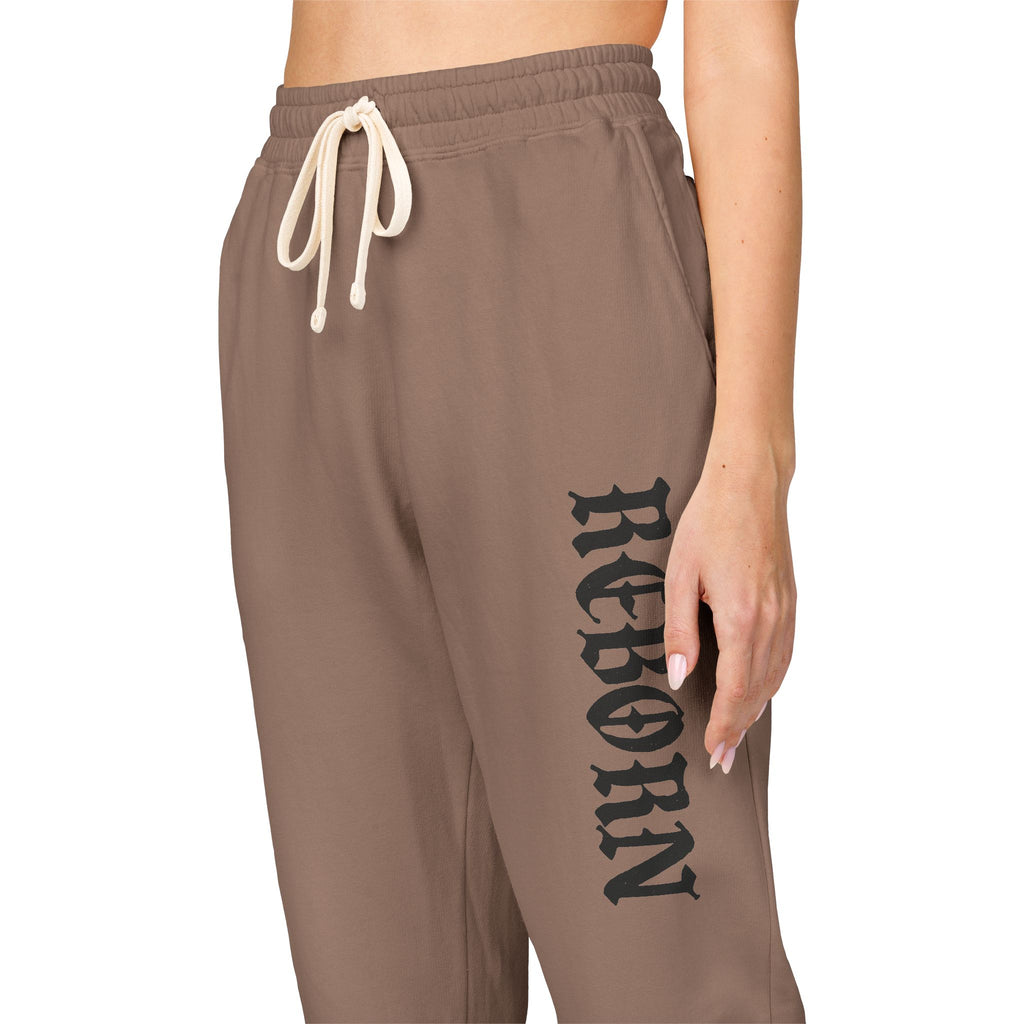 Cozy Unisex Garment-Dyed Fleece Sweatpants | Comfortable Lounge Wear, Gift Idea for Relaxation, Casual Outfits, Cozy Days, Gym and Home