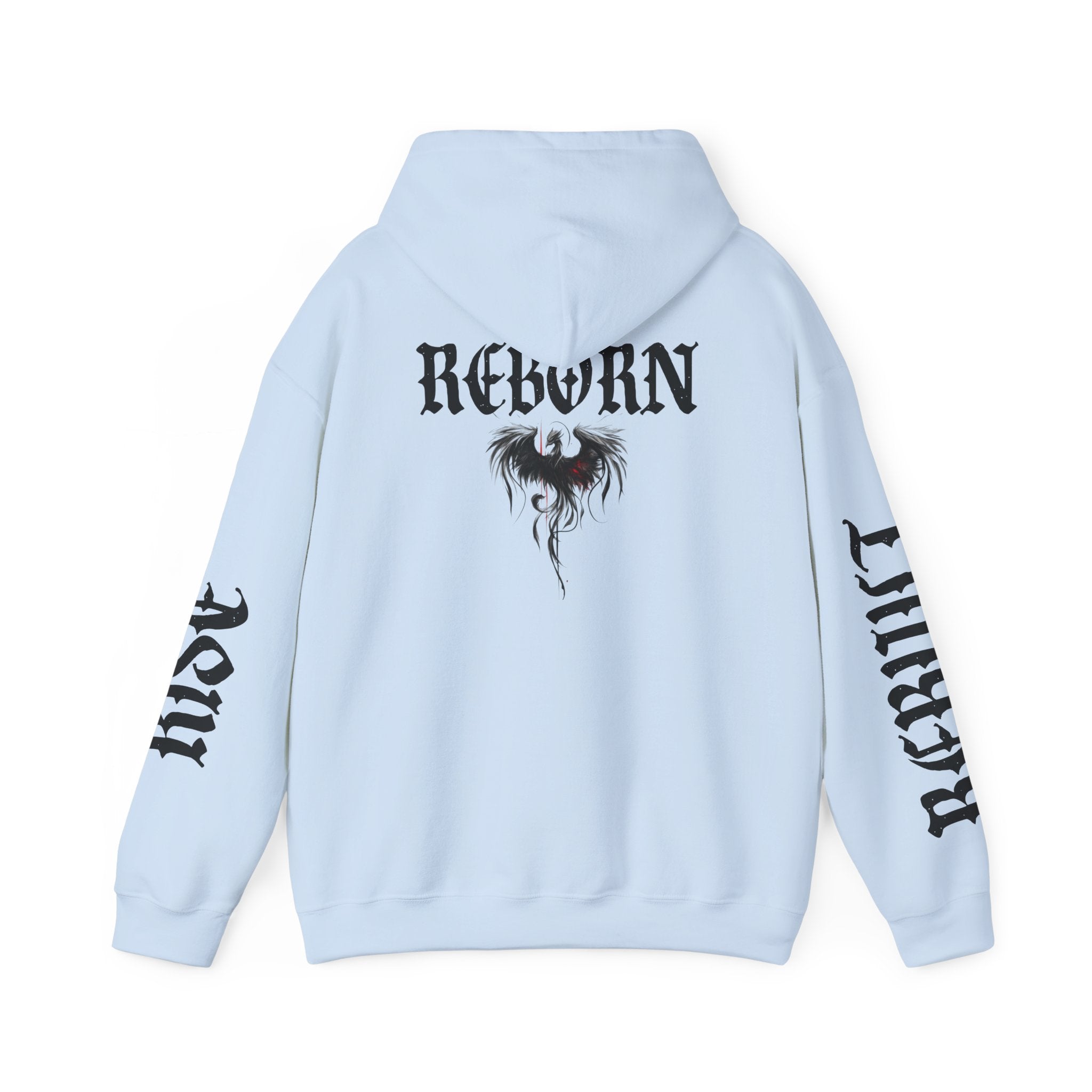 Reborn Unisex Hoodie - Phoenix Design for Bold Spirits