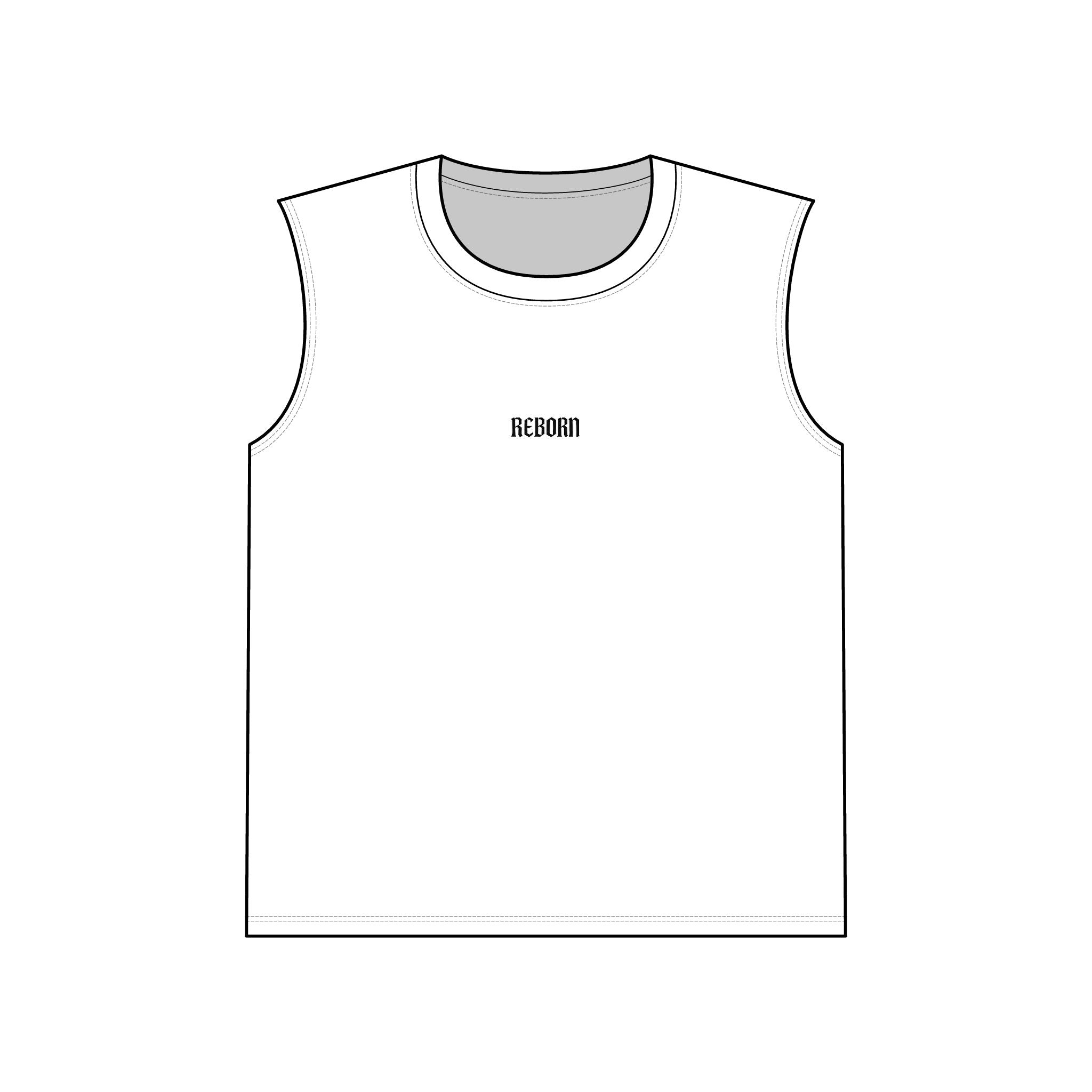 Cool Unisex Muscle Tank Top - Reborn Graphic, Gym Wear, Casual Outfit, Summer Activewear, Fitness Gift, Statement Apparel