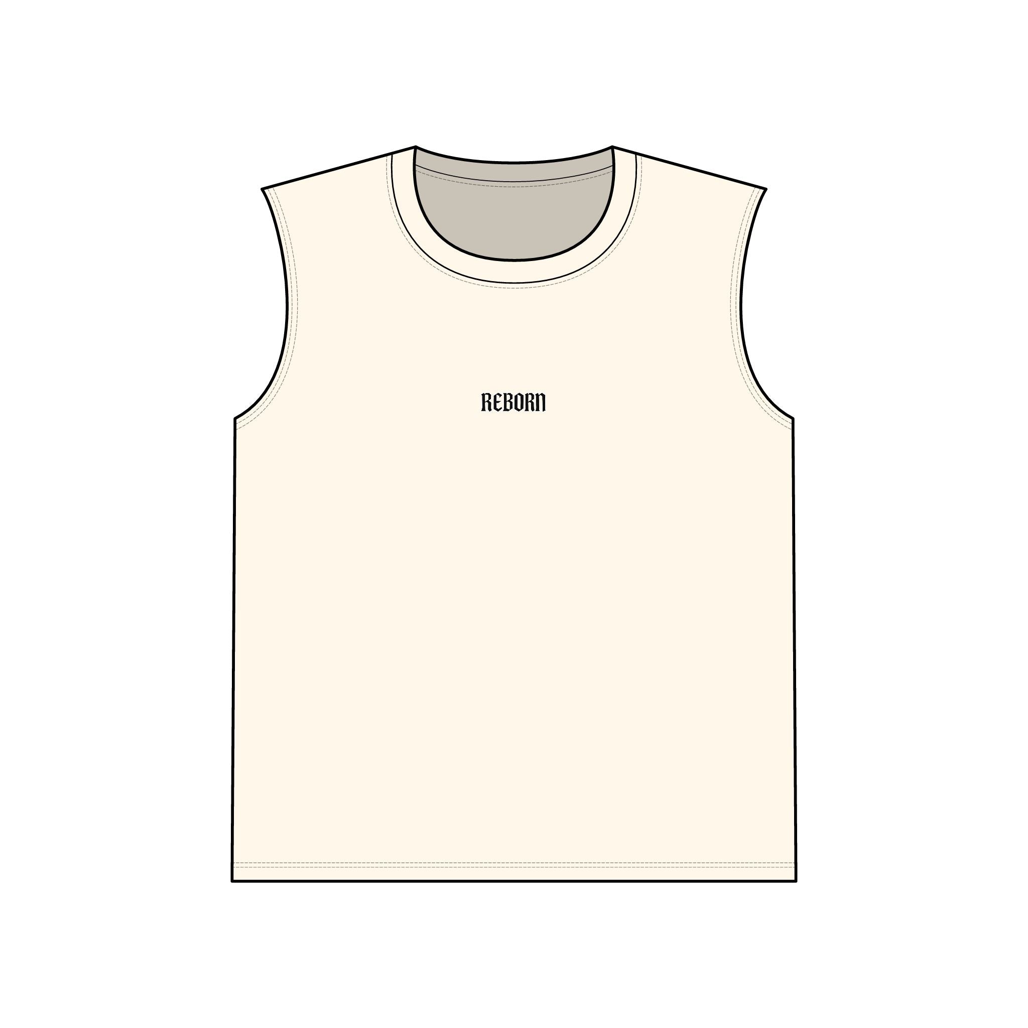 Cool Unisex Muscle Tank Top - Reborn Graphic, Gym Wear, Casual Outfit, Summer Activewear, Fitness Gift, Statement Apparel