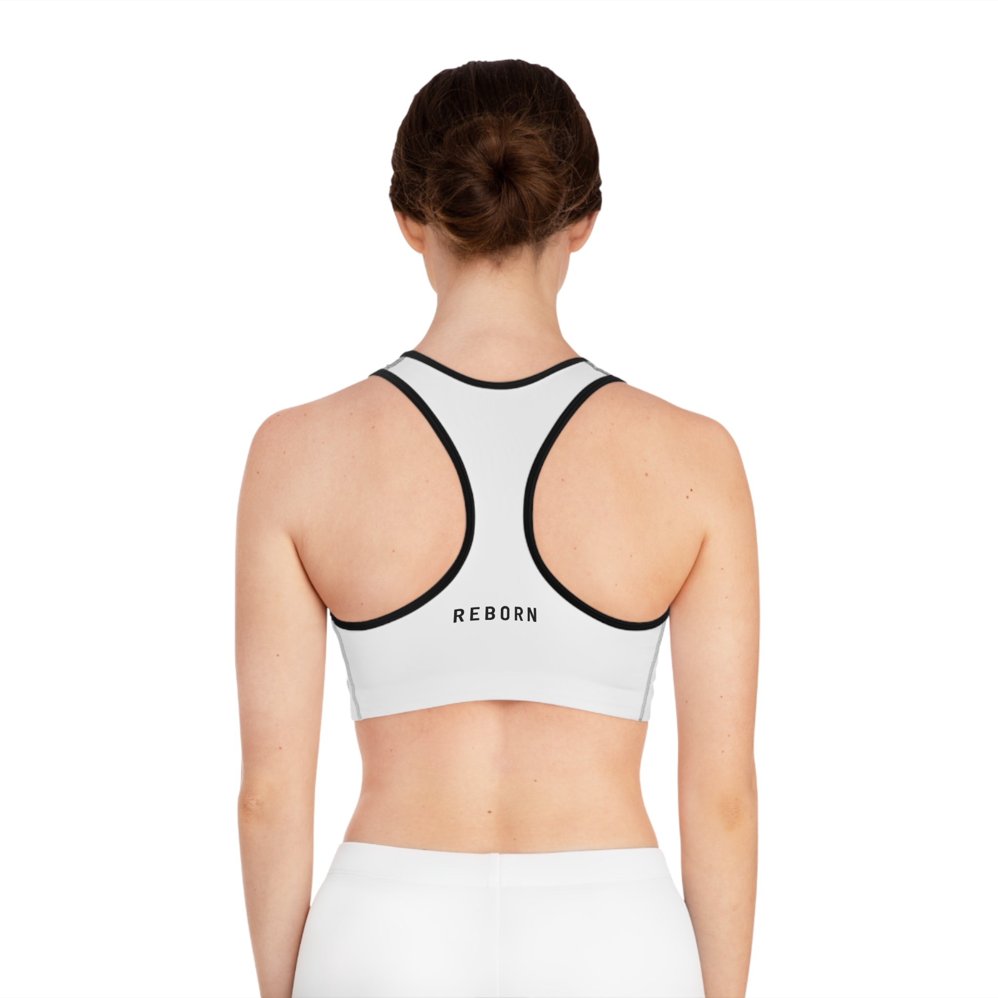 Reborn Sports Bra - Motivational Activewear, Gym Top, Workout Essentials, Fitness Clothing, Gift for Athletes