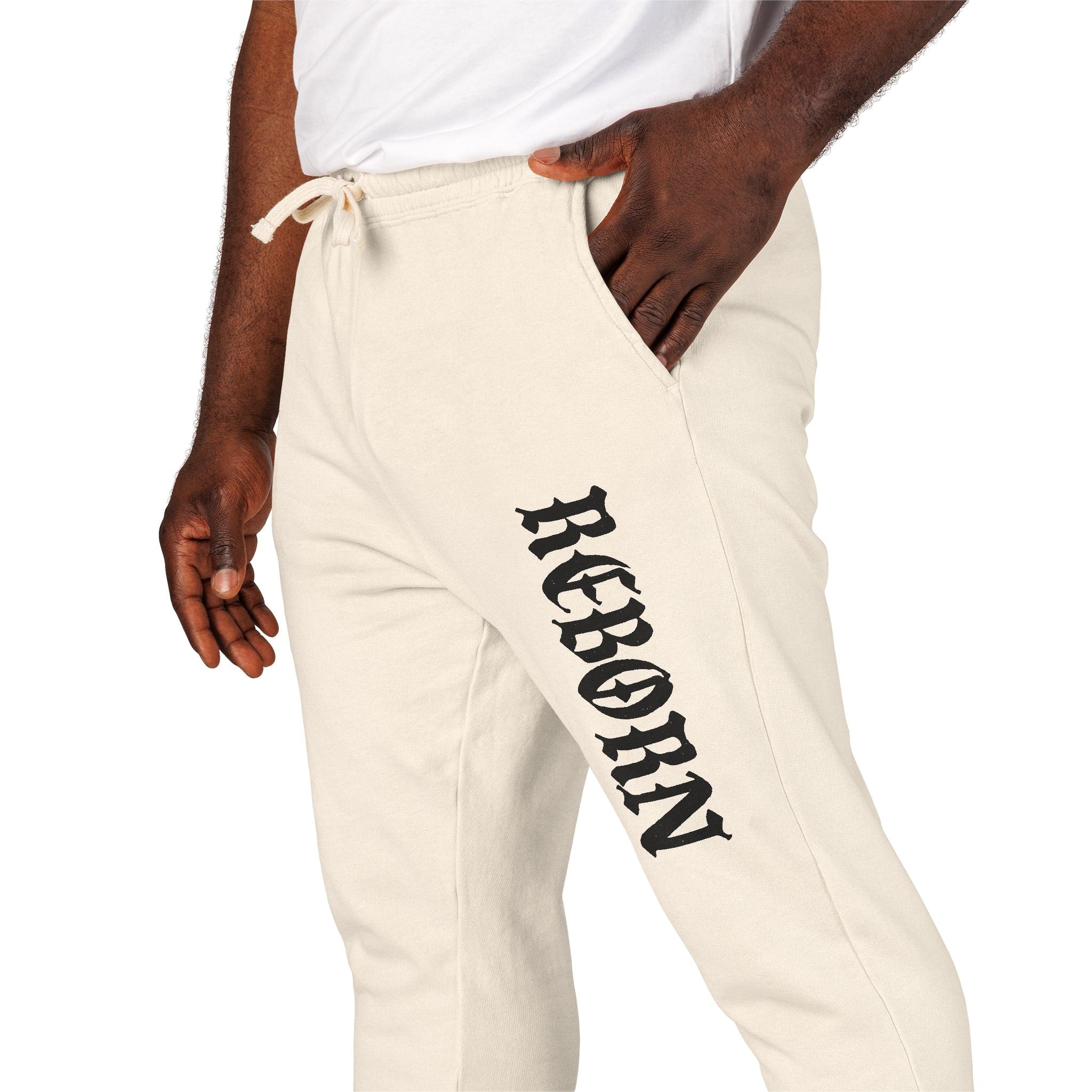 Cozy Unisex Garment-Dyed Fleece Sweatpants | Comfortable Lounge Wear, Gift Idea for Relaxation, Casual Outfits, Cozy Days, Gym and Home