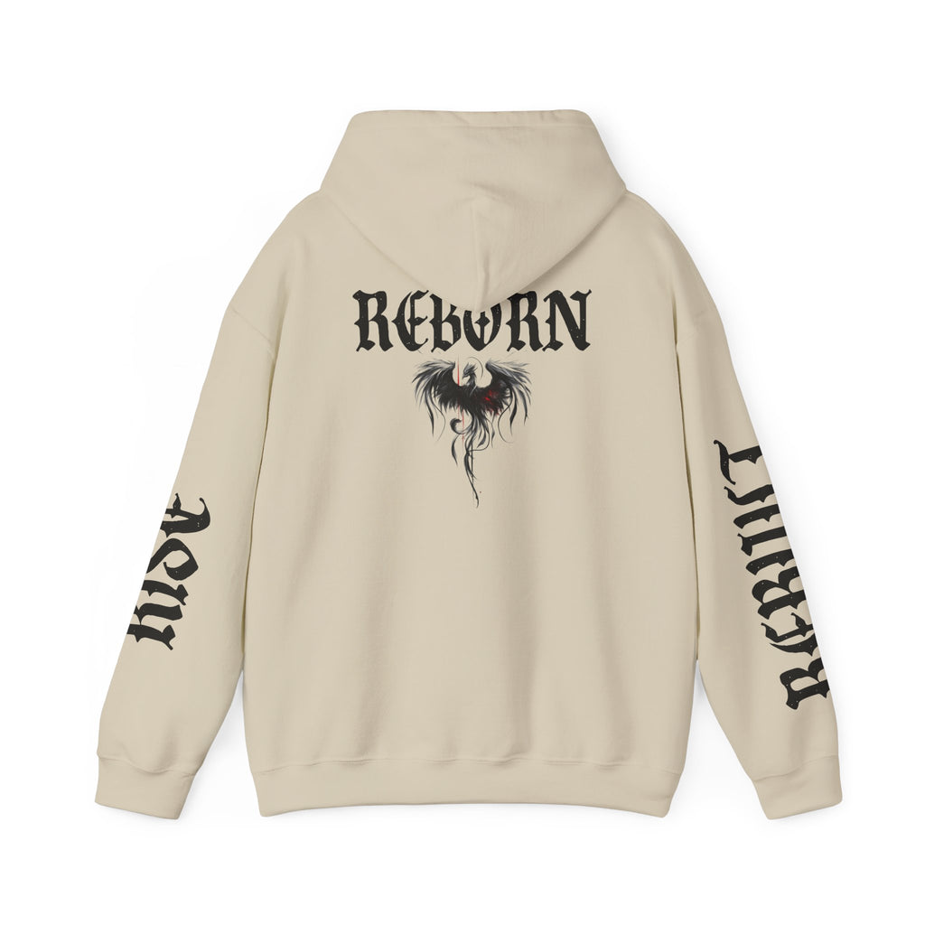 Reborn Unisex Hoodie - Phoenix Design for Bold Spirits