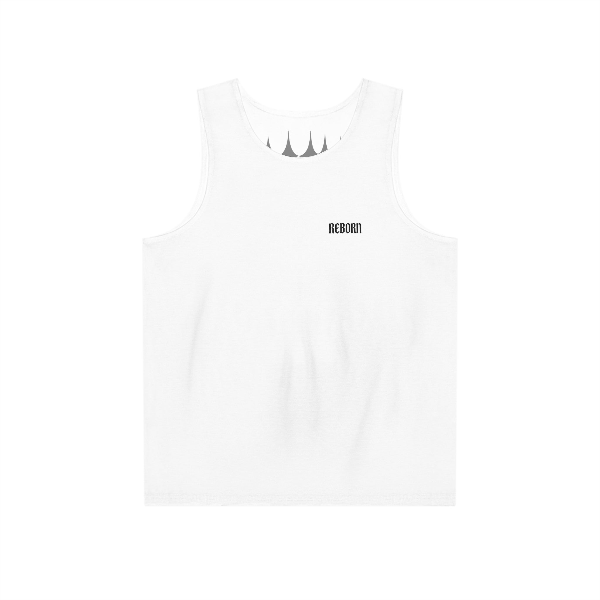 Reborn Men's Graphic Tank Top - Trendy Summer Apparel, Perfect for Festivals, Gym, Beach Days, Casual Outfits, Workout Tanks