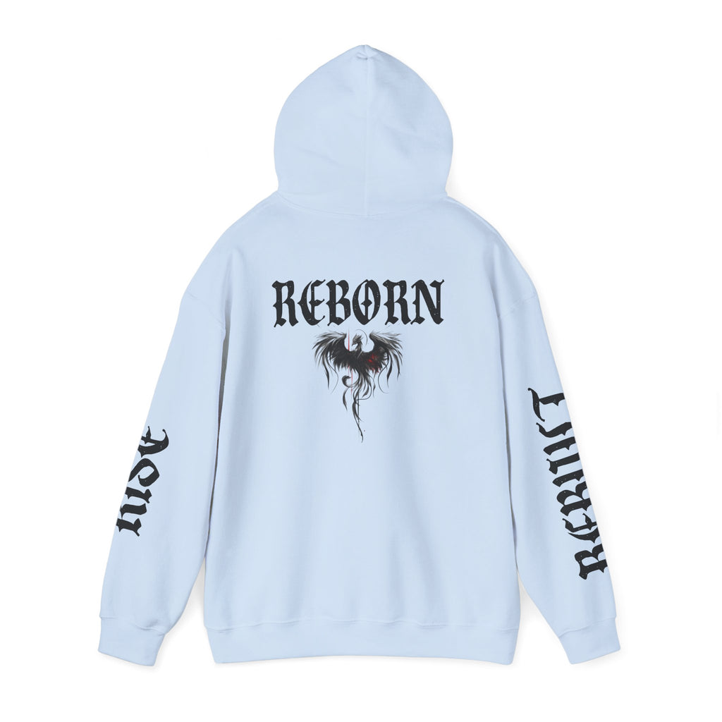 Reborn Unisex Hoodie - Phoenix Design for Bold Spirits