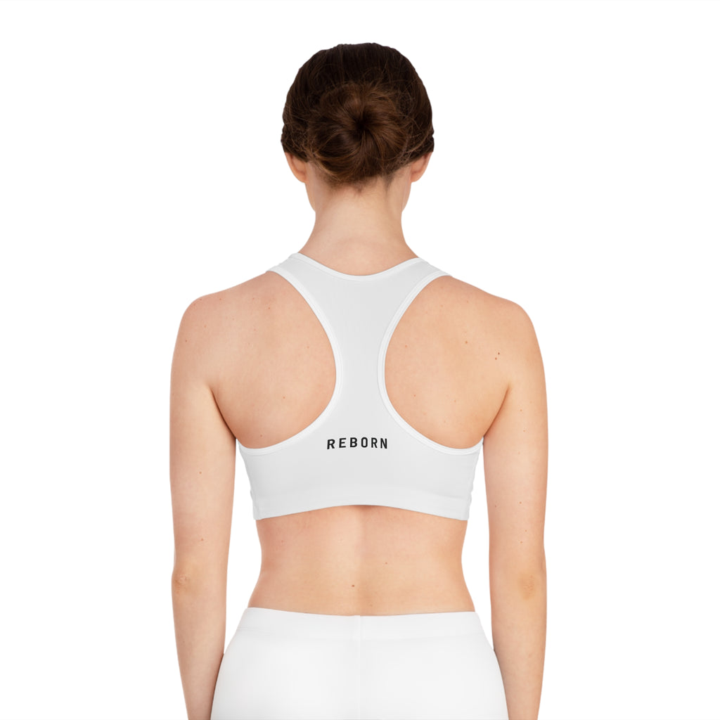 Reborn Sports Bra - Motivational Activewear, Gym Top, Workout Essentials, Fitness Clothing, Gift for Athletes