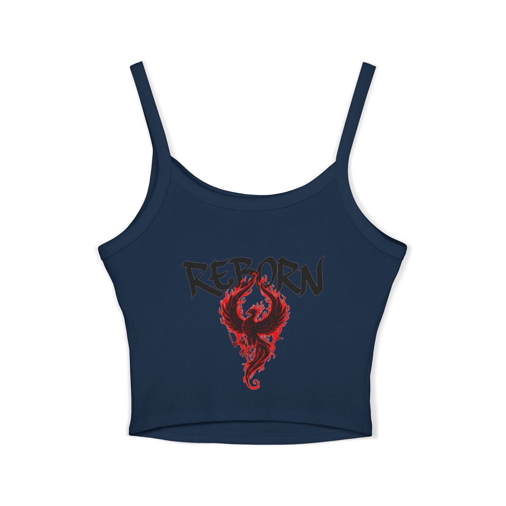 Reborn Tank Top for Women, Graphic Spaghetti Strap Top, Trendy Summer Wear, Gift for Her, Festival Style