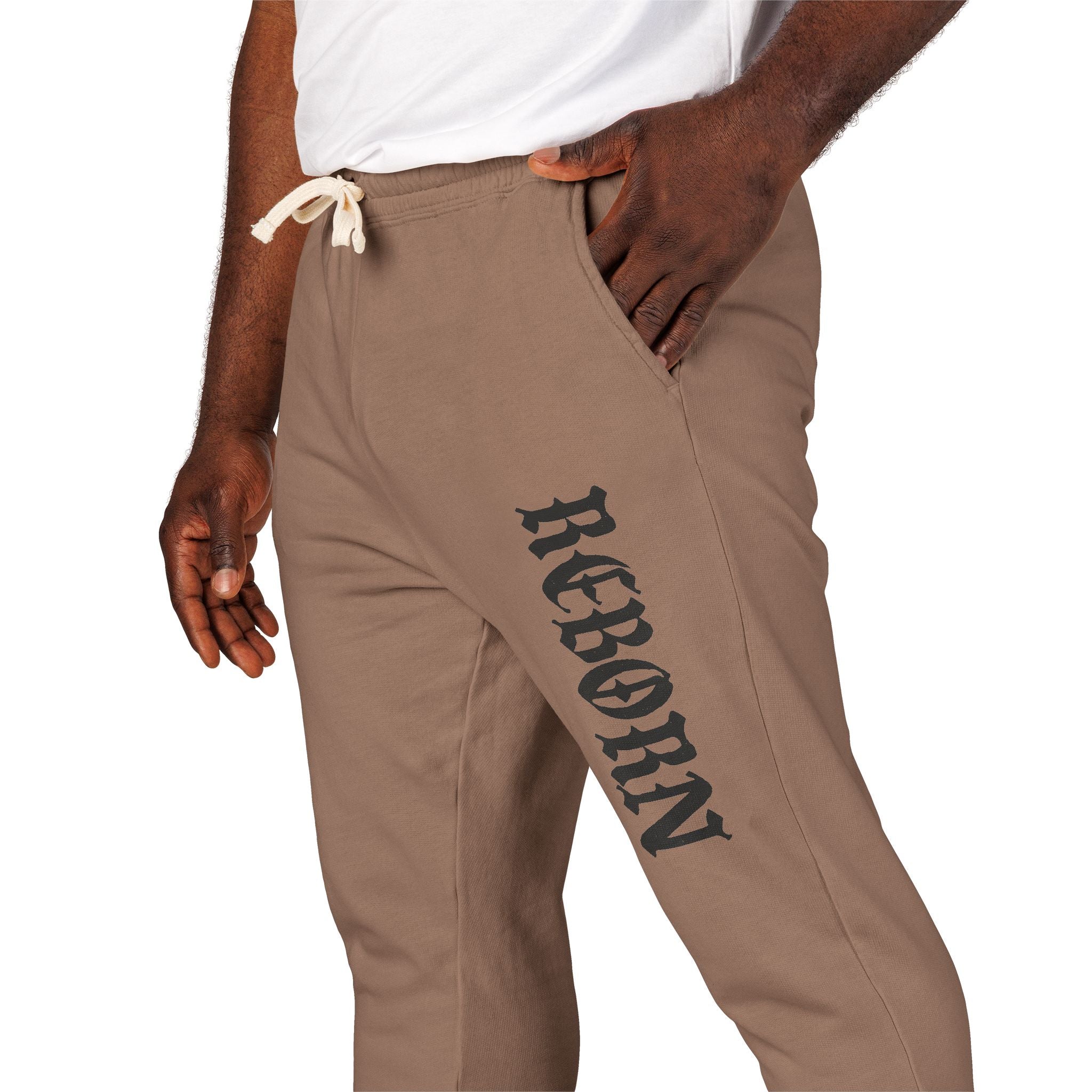 Cozy Unisex Garment-Dyed Fleece Sweatpants | Comfortable Lounge Wear, Gift Idea for Relaxation, Casual Outfits, Cozy Days, Gym and Home