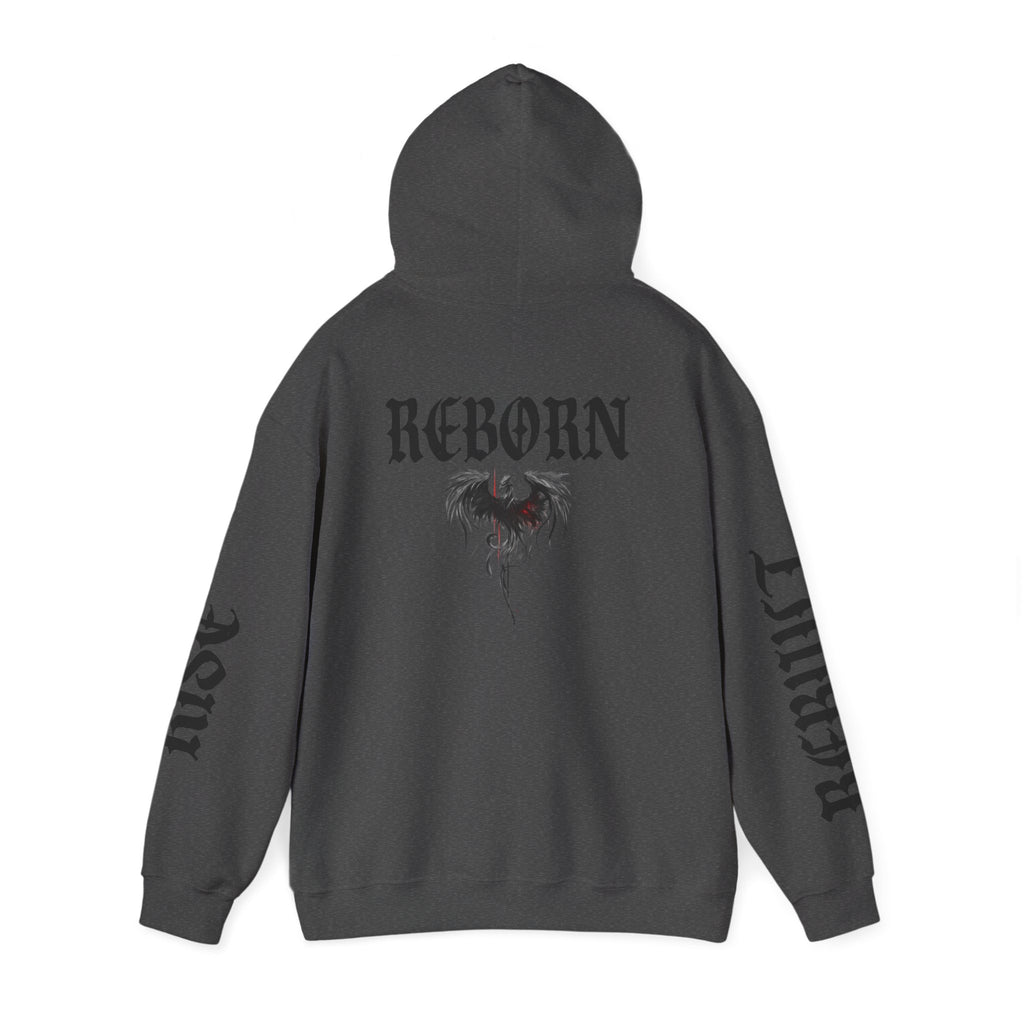 Reborn Unisex Hoodie - Phoenix Design for Bold Spirits