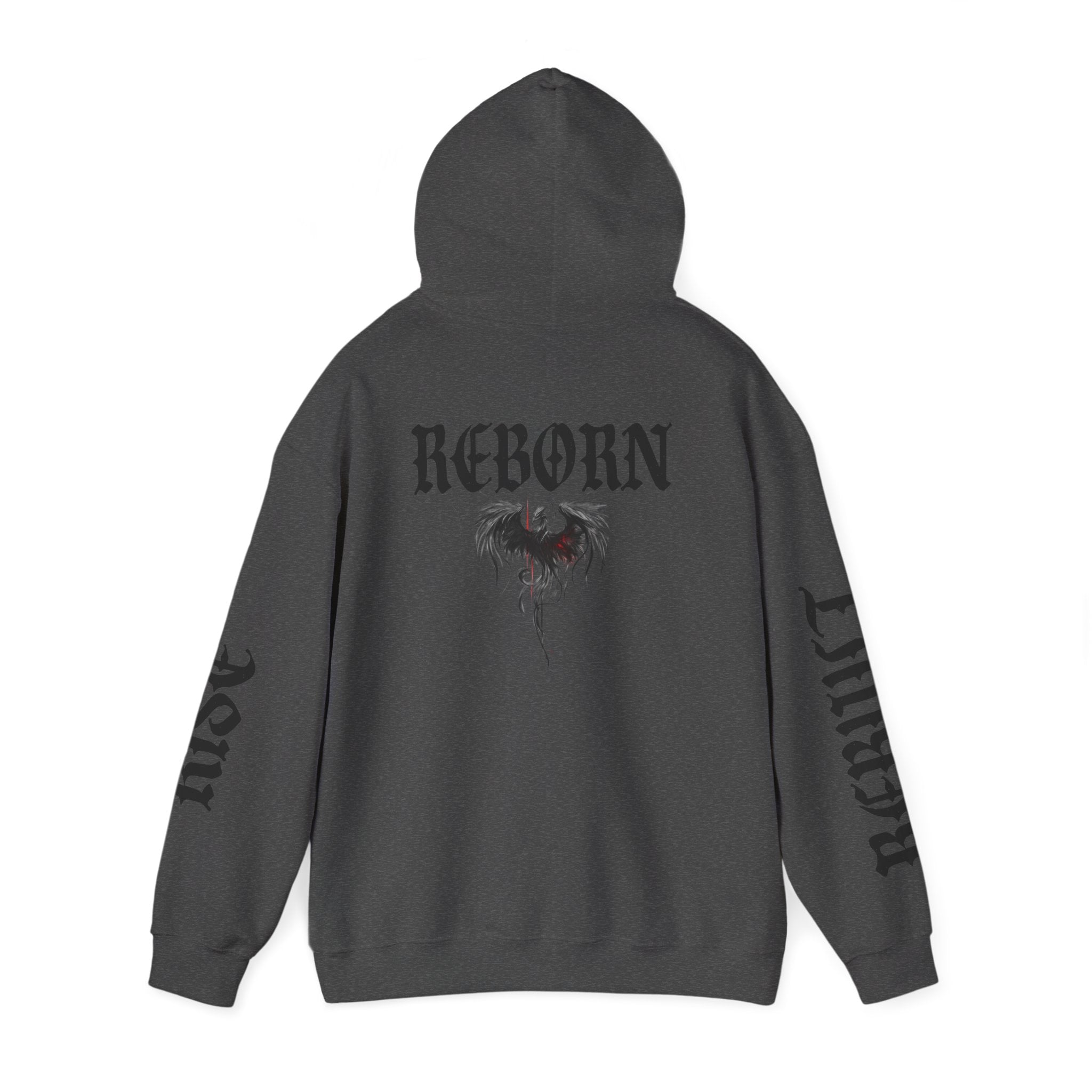 Reborn Unisex Hoodie - Phoenix Design for Bold Spirits